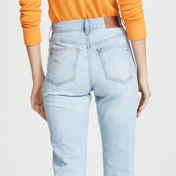 Madewell The Perfect Summer Jeans Fitzgerald Wash High Waist Crop 23 - Picture 4 of 12